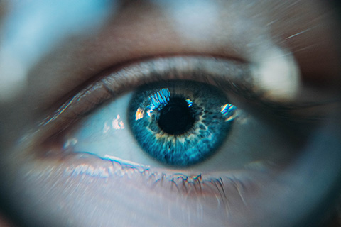 Close-up of an eye.